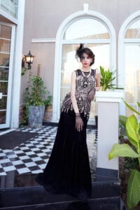 Black Velvet Dress