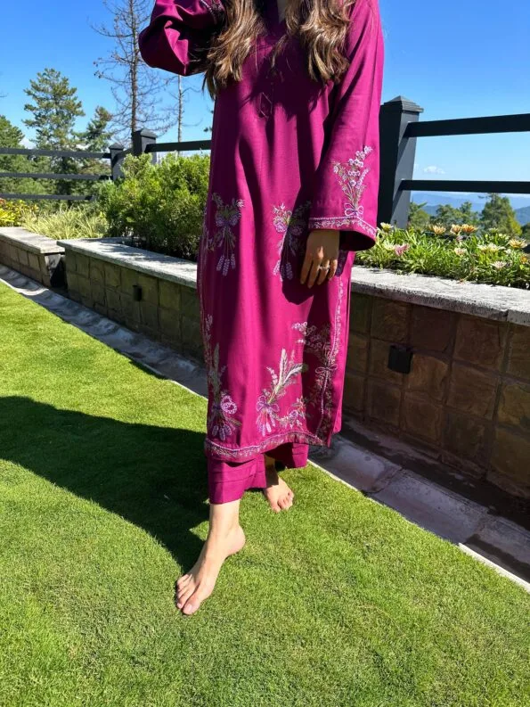 Pakistani Silk Formal Outfit Dubai
