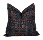 EXOTIC AFRICAN PRINT SQUARE PILLOW