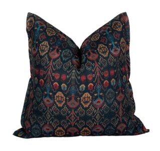 Zulu - Exotic African Print Square Pillow 