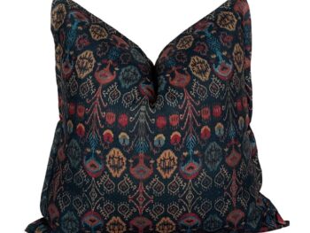 EXOTIC AFRICAN PRINT SQUARE PILLOW