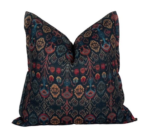 EXOTIC AFRICAN PRINT SQUARE PILLOW
