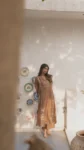 Khaadi Silk Embroidered Kurta Mirah – Timeless Luxury | Dervesh Luxe